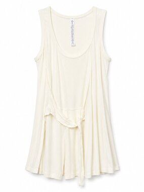 BNWT Lululemon Modal Wrap Romper Lemon Sorbet - Size 6 -Retail $128